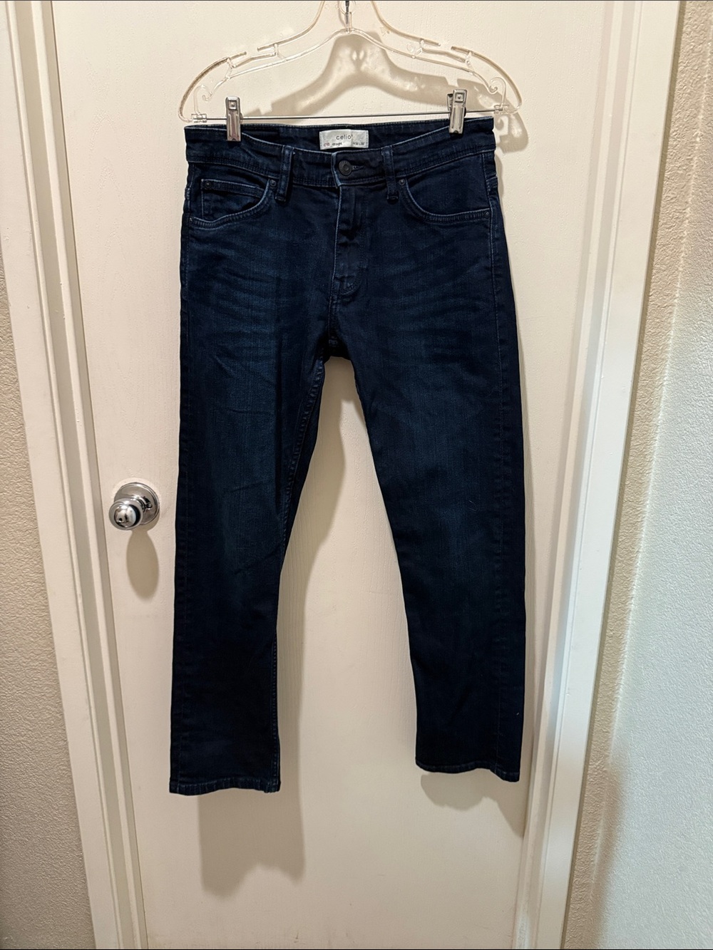 Celio Men's Straight Dark Navy Jeans - Classic Everyday Fit